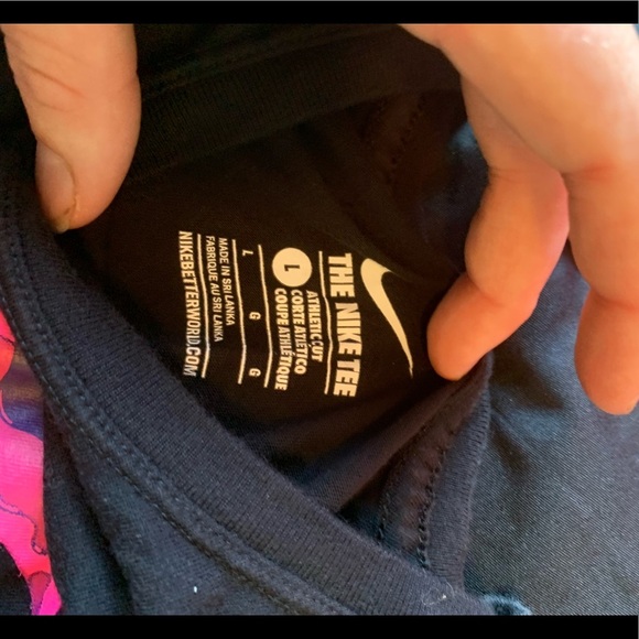 Girls Nike Logo Long Sleeve - Picture 4 of 4